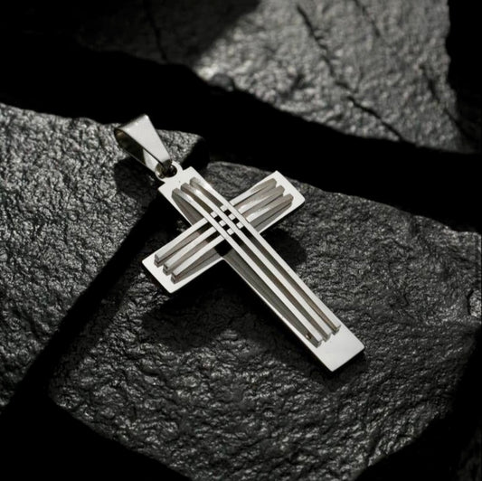 Silver Cross pendant