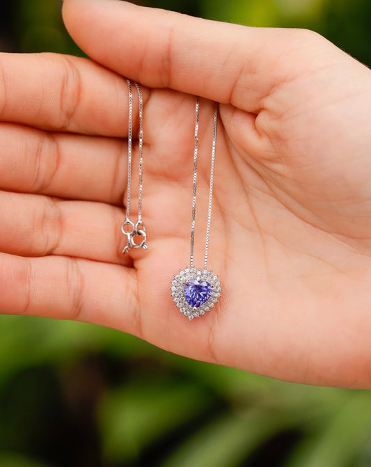 Tanzanite necklace